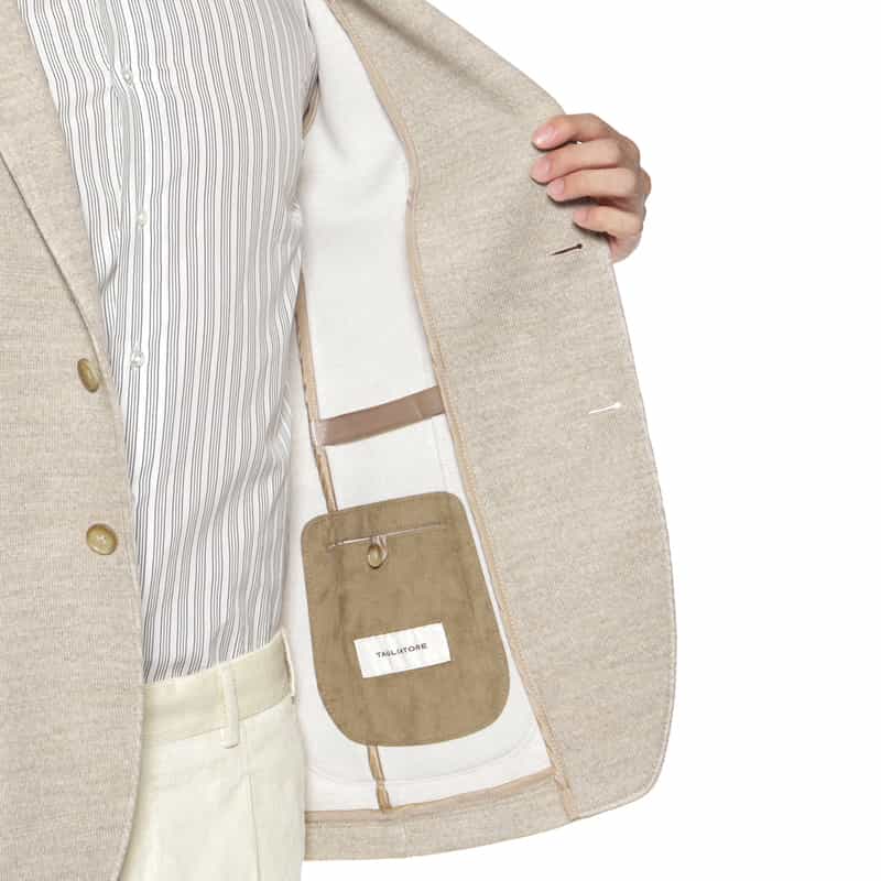 TAGLIATORE TAGLIATORE＜タリアトーレ＞ ニットジャケット"G-LIGHT" IVORY