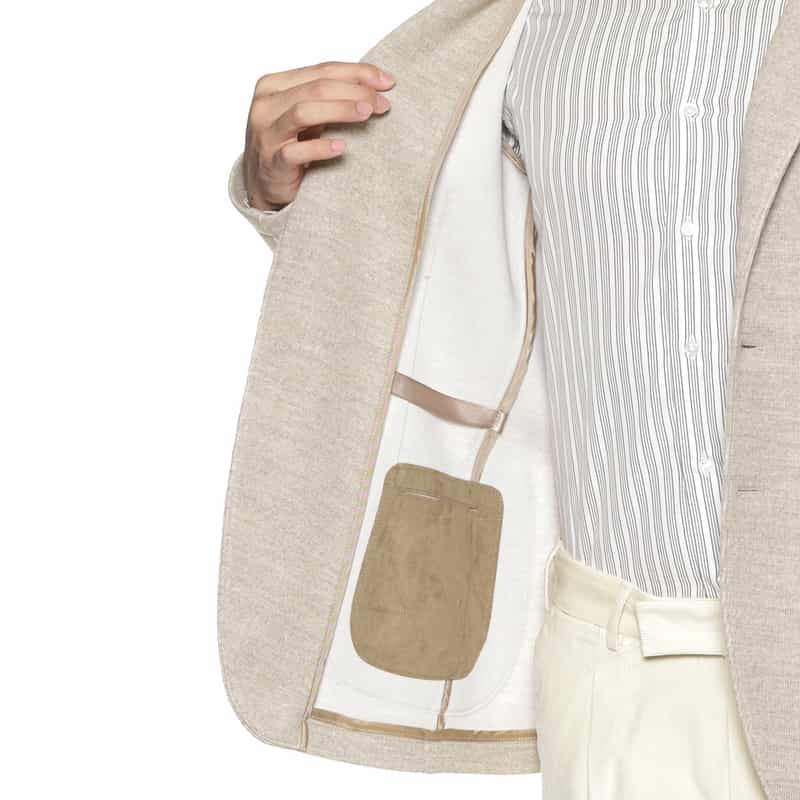 TAGLIATORE TAGLIATORE＜タリアトーレ＞ ニットジャケット"G-LIGHT" IVORY