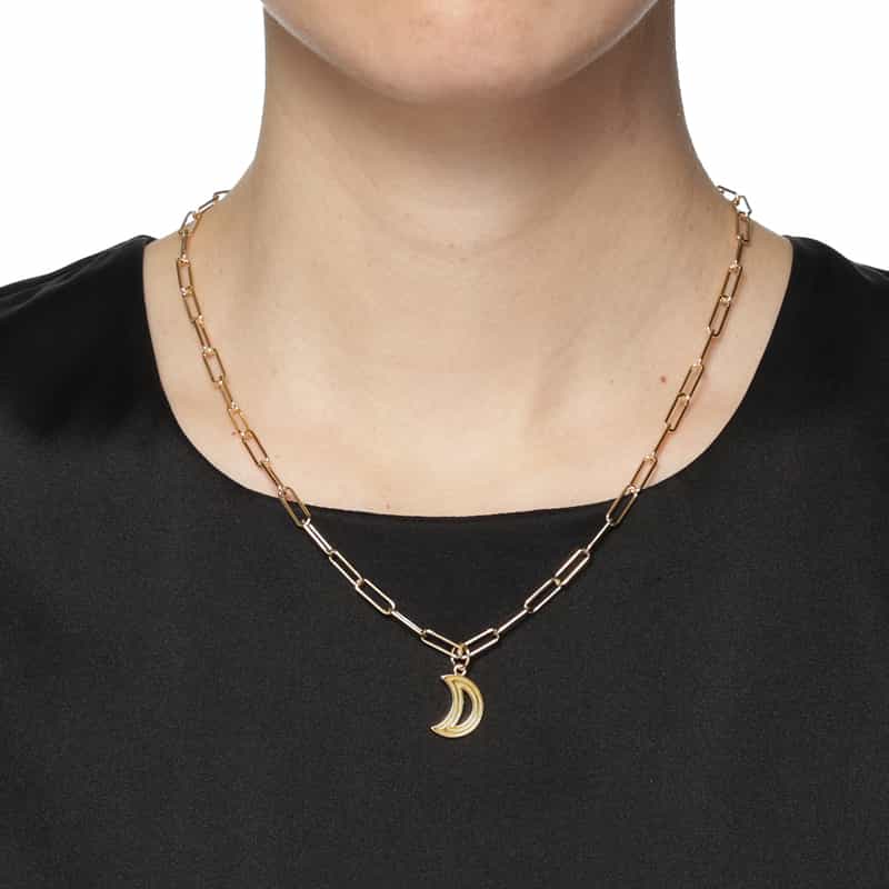 LA SOEUR LA SOEUR＜ラ スール＞ チャーム（ムーン） GOLD