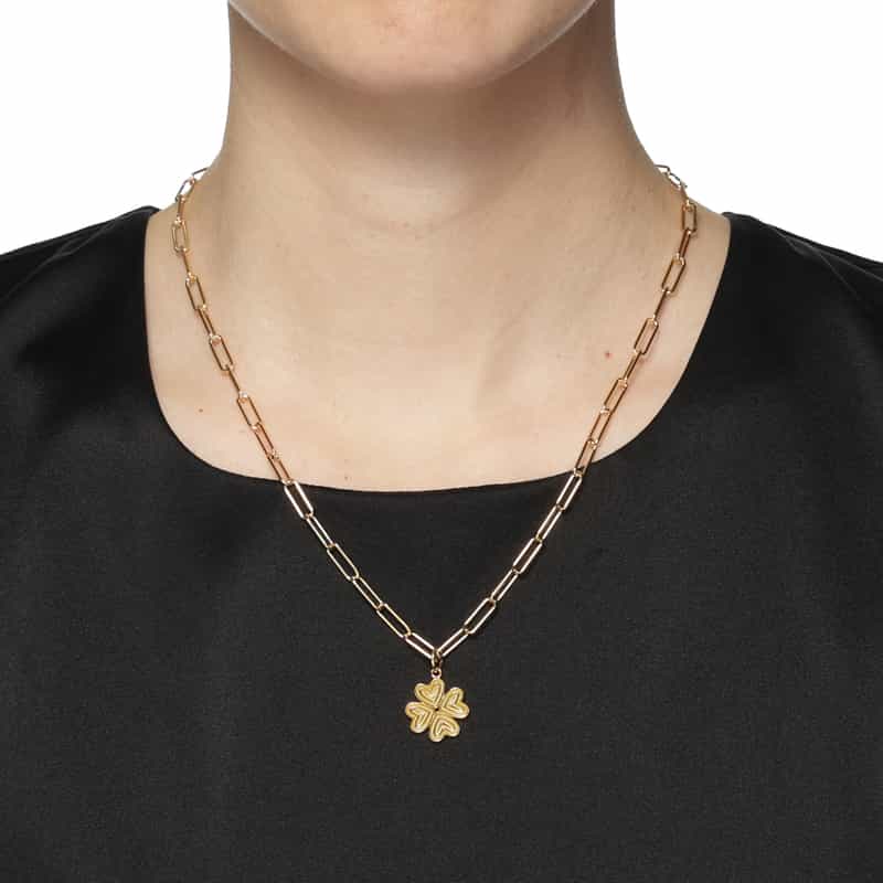 LA SOEUR LA SOEUR＜ラ スール＞ チャーム（クローバー） GOLD