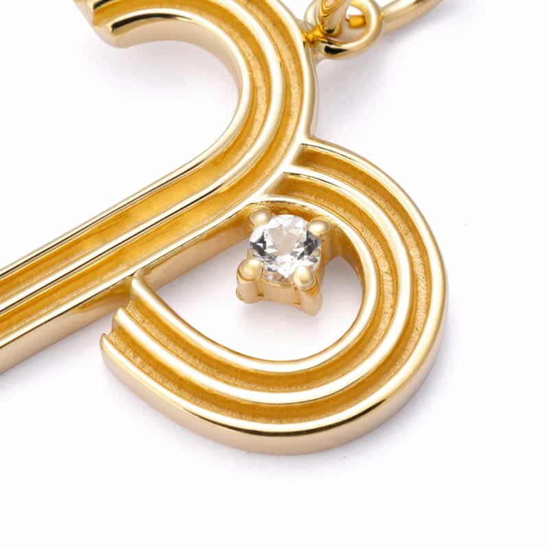 LA SOEUR LA SOEUR＜ラ スール＞ スターサインチャーム（おひつじ座） GOLD