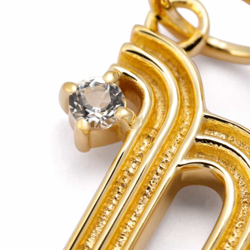 LA SOEUR LA SOEUR＜ラ スール＞ スターサインチャーム（やぎ座） GOLD