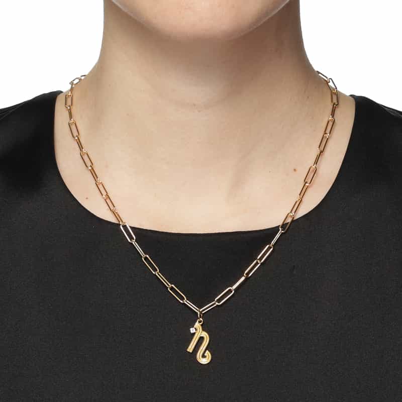 LA SOEUR LA SOEUR＜ラ スール＞ スターサインチャーム（やぎ座） GOLD