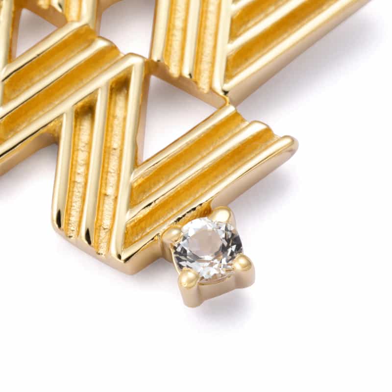 LA SOEUR LA SOEUR＜ラ スール＞ スターサインチャーム（みずがめ座） GOLD