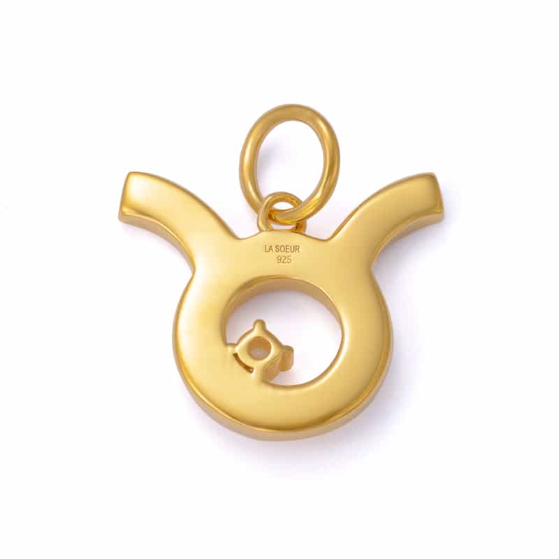 LA SOEUR LA SOEUR＜ラ スール＞ スターサインチャーム（おうし座） GOLD