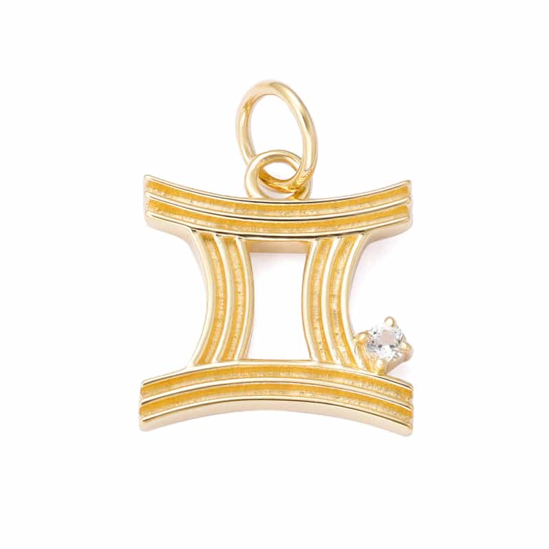 LA SOEUR LA SOEUR＜ラ スール＞ スターサインチャーム（ふたご座） GOLD