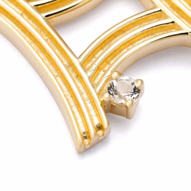 LA SOEUR LA SOEUR＜ラ スール＞ スターサインチャーム（ふたご座） GOLD