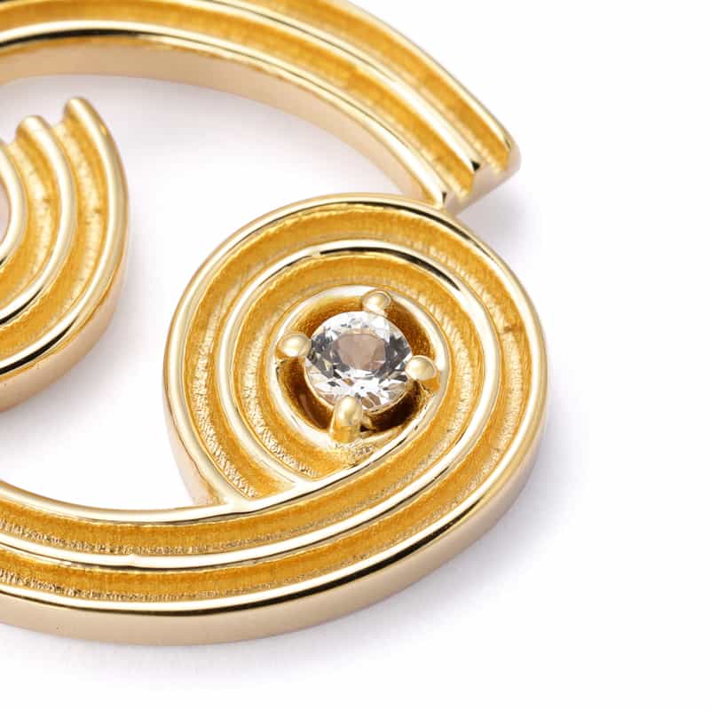 LA SOEUR LA SOEUR＜ラ スール＞ スターサインチャーム（かに座） GOLD