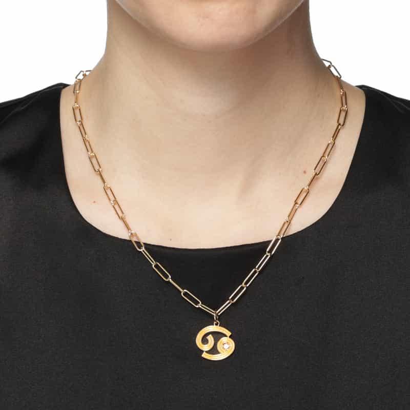 LA SOEUR LA SOEUR＜ラ スール＞ スターサインチャーム（かに座） GOLD