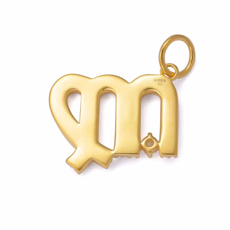 LA SOEUR LA SOEUR＜ラ スール＞ スターサインチャーム（おとめ座） GOLD