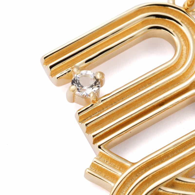 LA SOEUR LA SOEUR＜ラ スール＞ スターサインチャーム（おとめ座） GOLD