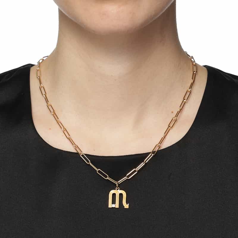 LA SOEUR LA SOEUR＜ラ スール＞ スターサインチャーム（さそり座） GOLD