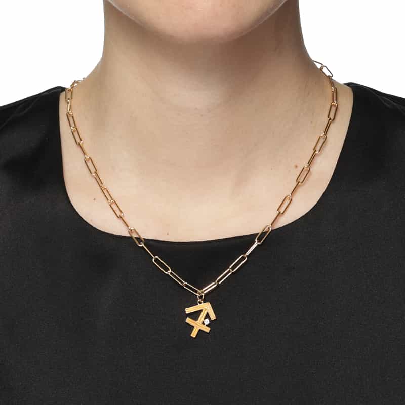 LA SOEUR LA SOEUR＜ラ スール＞ スターサインチャーム（いて座） GOLD