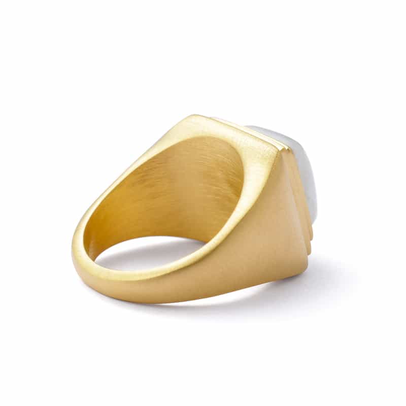 LA SOEUR LA SOEUR＜ラ スール＞ ピンキーリング （ムーンストーン） GOLD