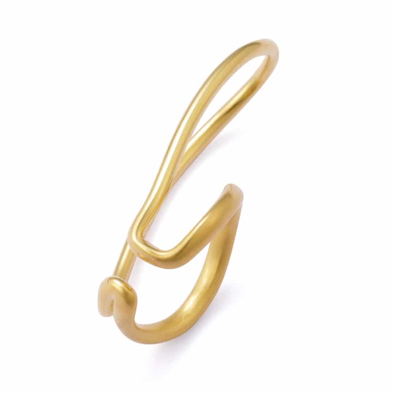 LA SOEUR LA SOEUR＜ラ スール＞ ダブルフィンガーリング GOLD