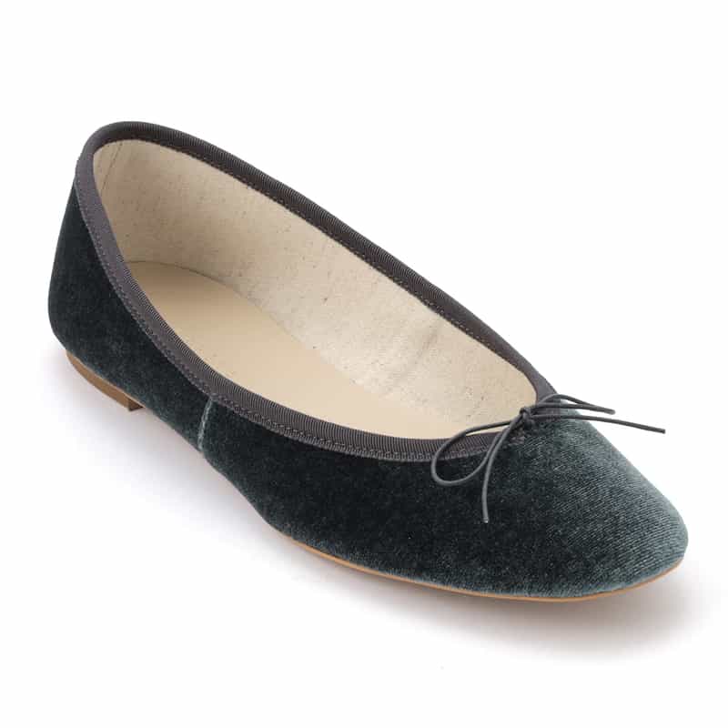 BARNEYS NEW YORK バレエシューズ GRAY