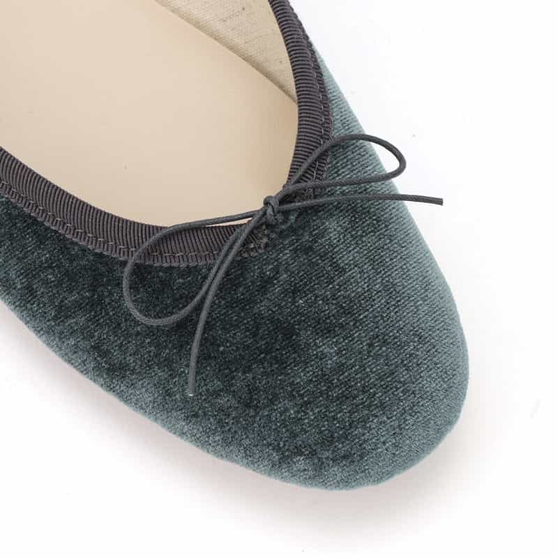 BARNEYS NEW YORK バレエシューズ GRAY