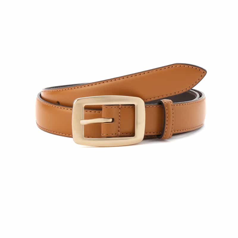 BARNEYS NEW YORK レザーベルト BROWN