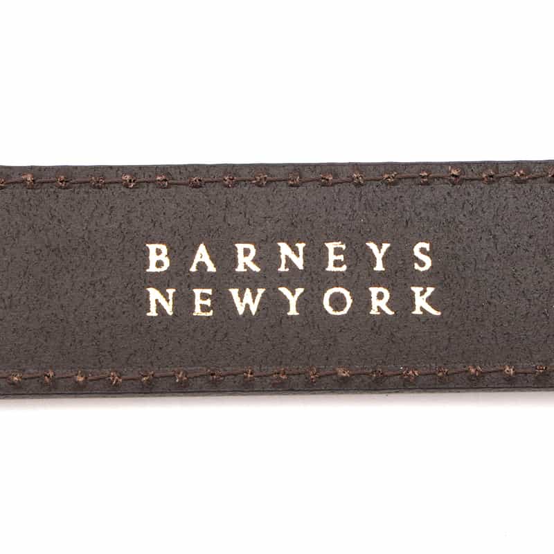 BARNEYS NEW YORK レザーベルト BROWN