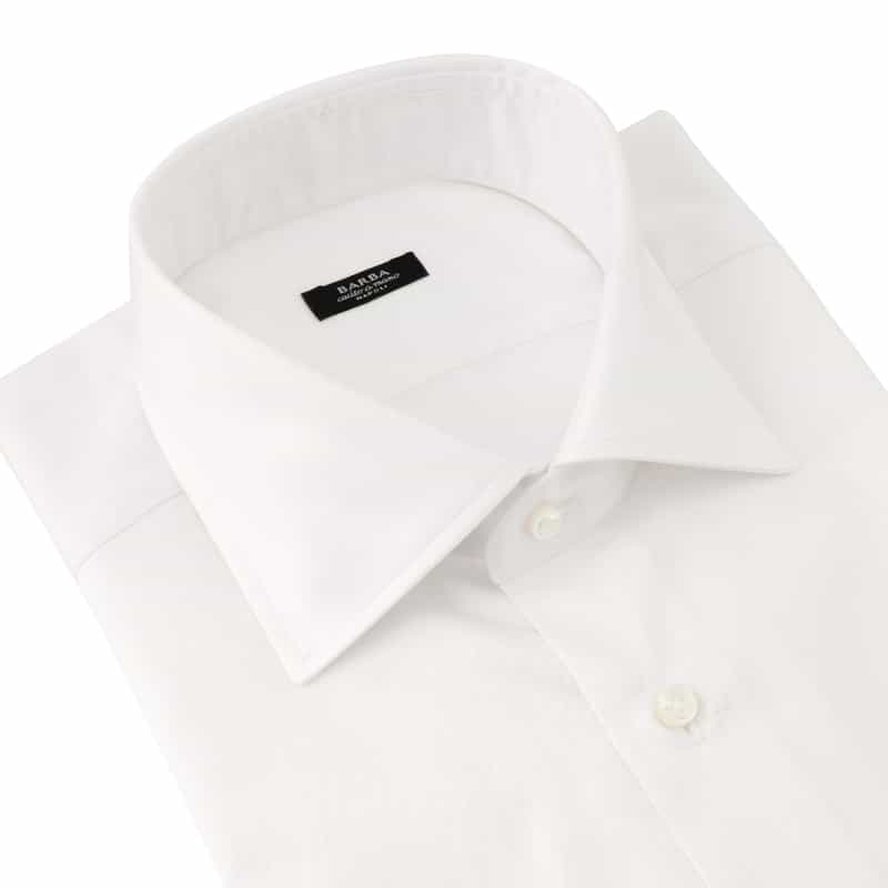 BARBA BARBA＜バルバ＞ ドレスシャツ"MILANO" WHITE