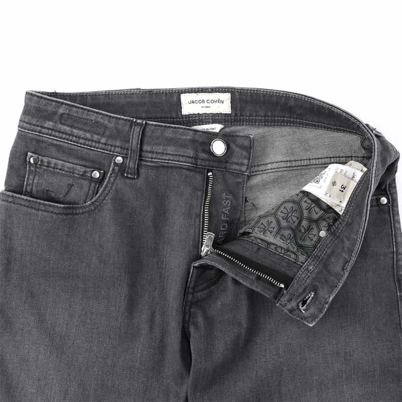 JACOB COHEN JACOB COHEN＜ヤコブ コーエン＞ デニムパンツ"BARD" BLACK