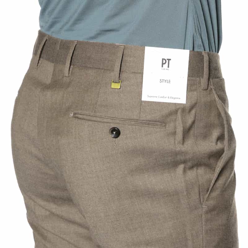 PT TORINO PT TORINO＜ピーティー トリノ＞ テーパードパンツ"SUPER SLIM" BEIGE