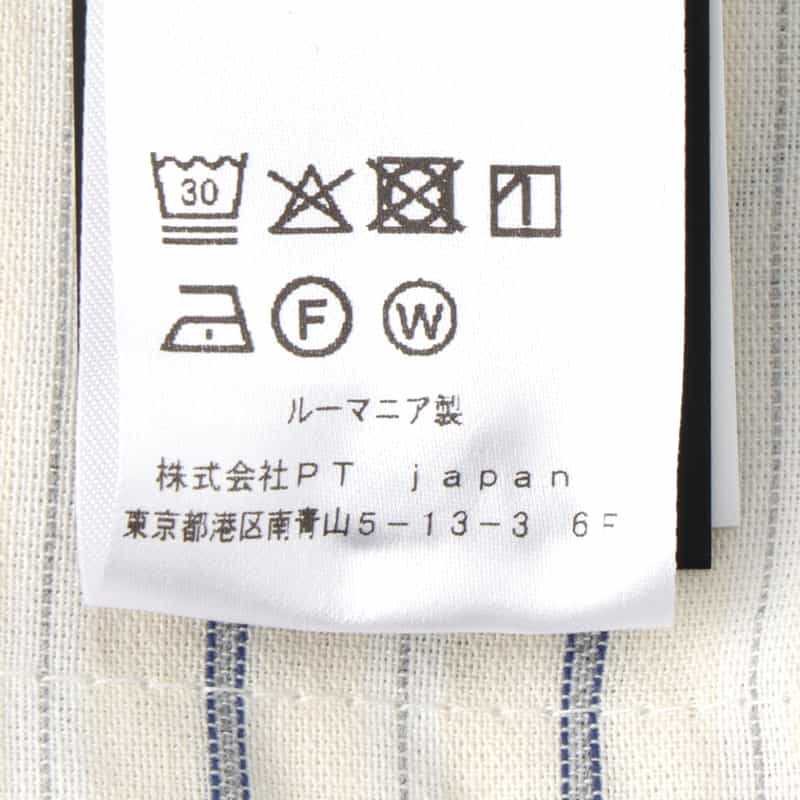 PT TORINO PT TORINO＜ピーティー トリノ＞ マイクロ千鳥柄スラックス"SUPER SLIM" NAVY