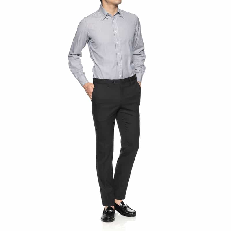 PT TORINO PT TORINO<ピーティー トリノ> テーパードパンツ"SUPER SLIM" DARK GRAY