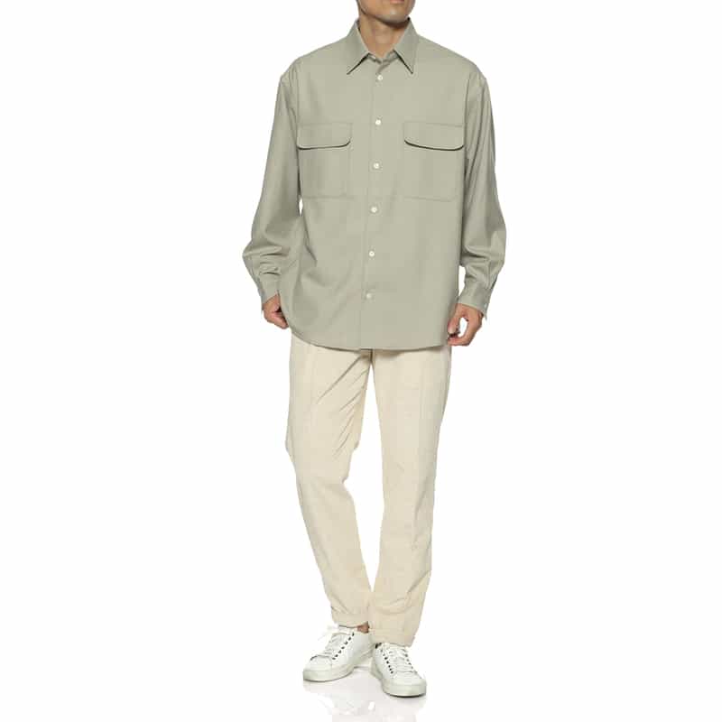 PT TORINO PT TORINO＜ピーティー トリノ＞ コーデュロイパンツ WHITE