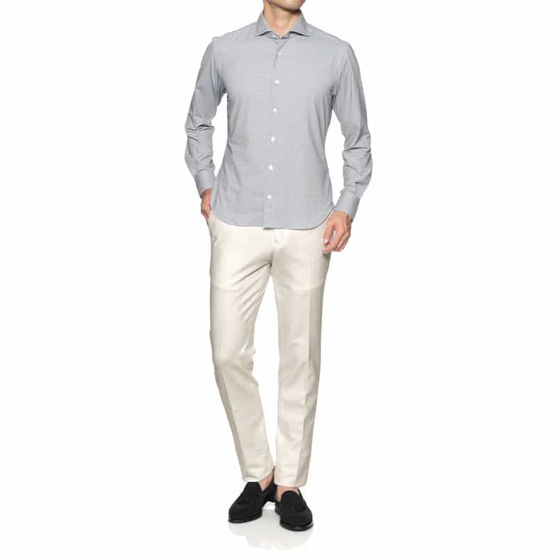 PT TORINO PT TORINO＜ピーティー トリノ＞ ストレッチパンツ"SLIM JOGGER" WHITE