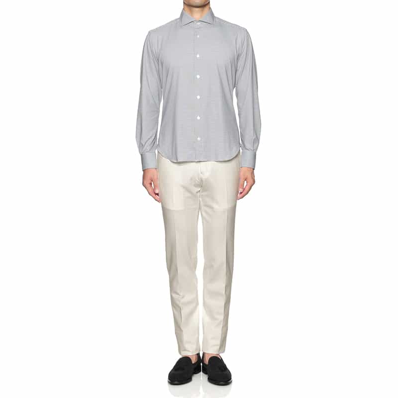 PT TORINO PT TORINO＜ピーティー トリノ＞ ストレッチパンツ"SLIM JOGGER" WHITE