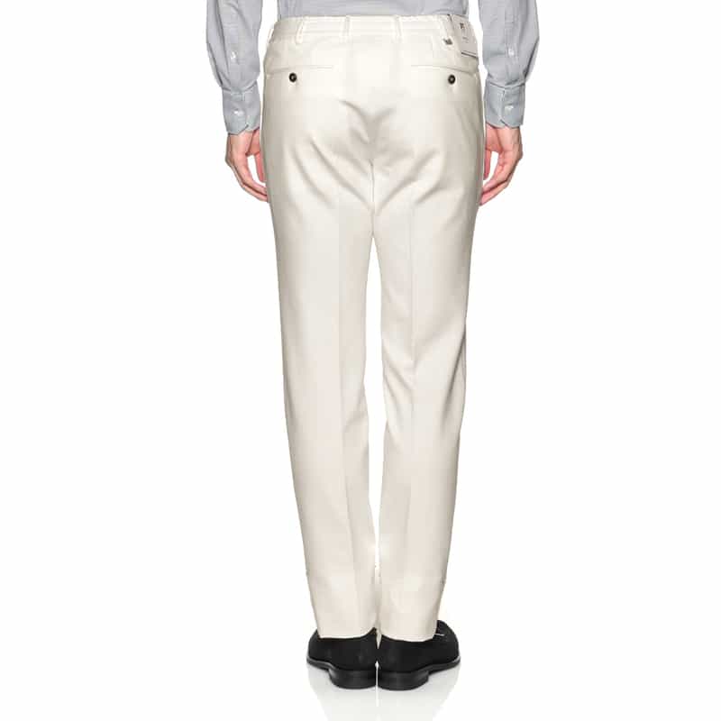 PT TORINO PT TORINO＜ピーティー トリノ＞ ストレッチパンツ"SLIM JOGGER" WHITE