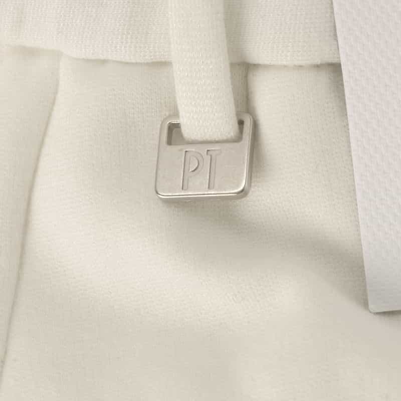 PT TORINO PT TORINO＜ピーティー トリノ＞ ストレッチパンツ"SLIM JOGGER" WHITE