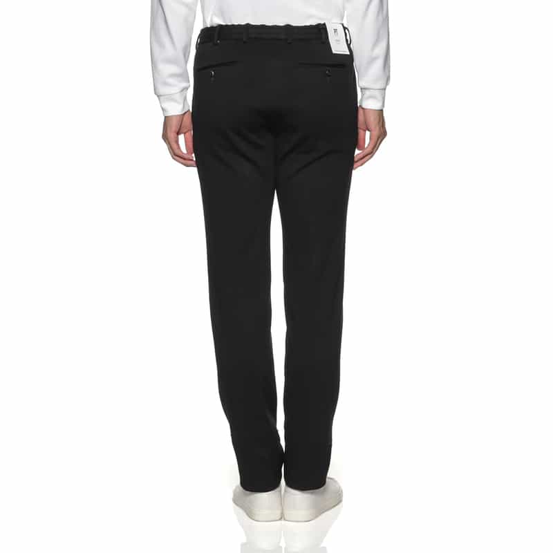PT TORINO PT TORINO＜ピーティー トリノ＞ ストレッチパンツ"SLIM JOGGER" BLACK