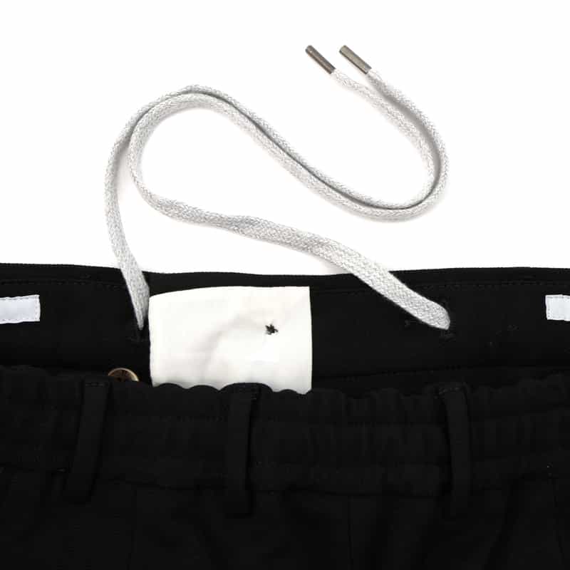 PT TORINO PT TORINO＜ピーティー トリノ＞ ストレッチパンツ"SLIM JOGGER" BLACK