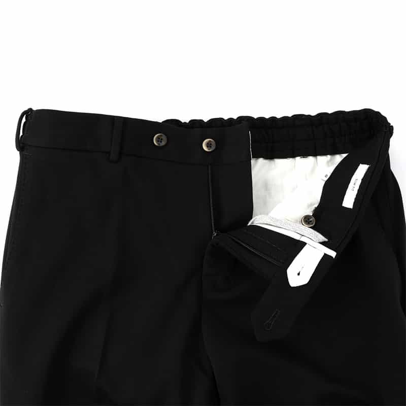 PT TORINO PT TORINO＜ピーティー トリノ＞ ストレッチパンツ"SLIM JOGGER" BLACK