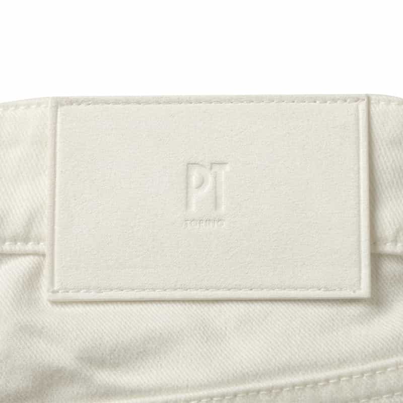 PT TORINO DENIM PT TORINO DENIM＜ピーティー トリノ デニム＞ スリムパンツ"INDIE" WHITE