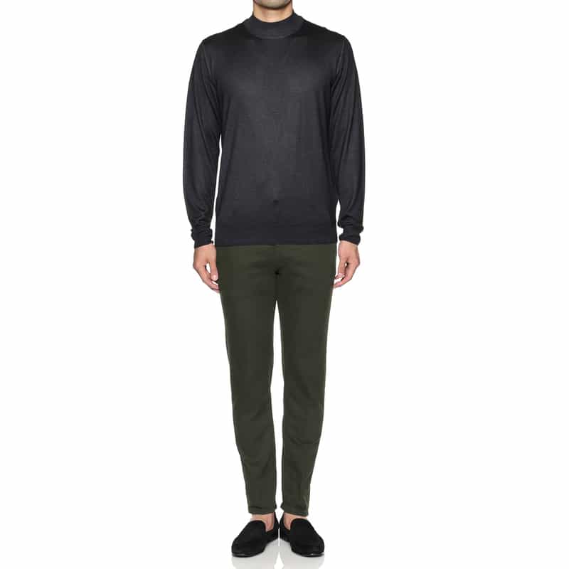 PT TORINO DENIM PT TORINO DENIM＜ピーティー トリノ デニム＞ スリムパンツ"INDIE" KHAKI