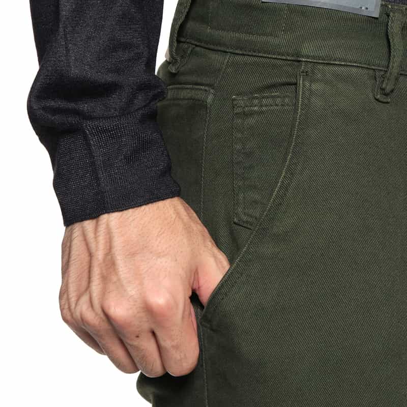 PT TORINO DENIM PT TORINO DENIM＜ピーティー トリノ デニム＞ スリムパンツ"INDIE" KHAKI