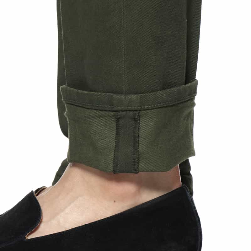 PT TORINO DENIM PT TORINO DENIM＜ピーティー トリノ デニム＞ スリムパンツ"INDIE" KHAKI