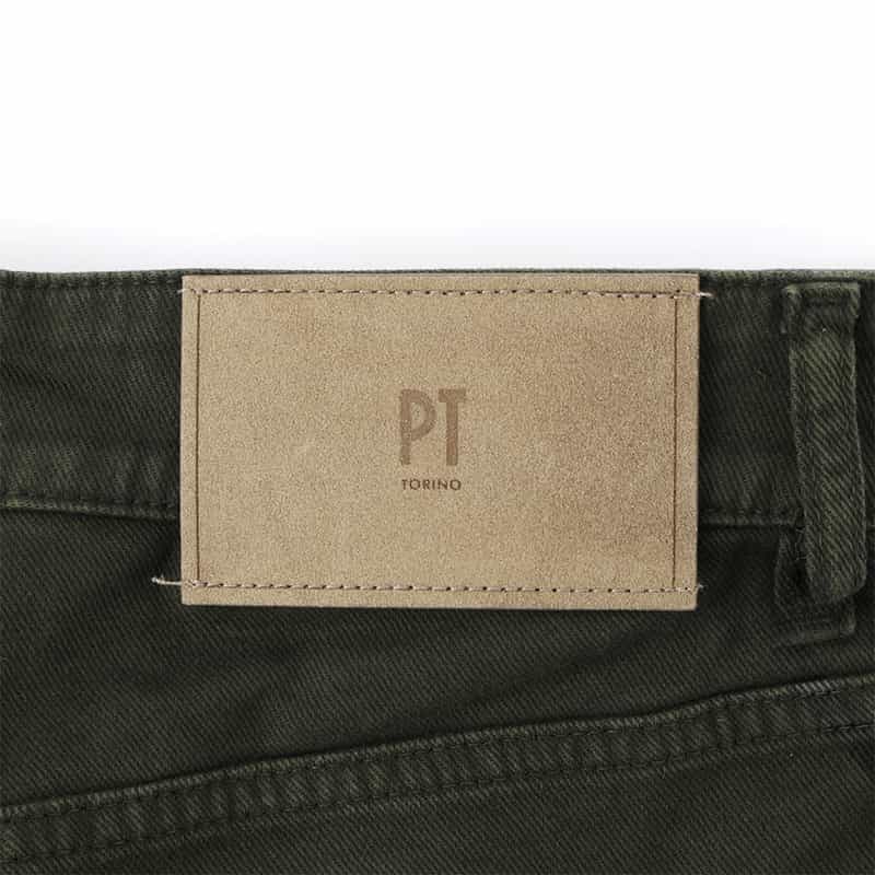 PT TORINO DENIM PT TORINO DENIM＜ピーティー トリノ デニム＞ スリムパンツ"INDIE" KHAKI