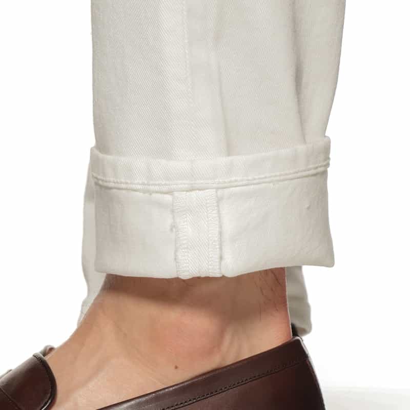 PT TORINO DENIM PT TORINO DENIM＜ピーティー トリノ デニム＞ デニムパンツ"SWING" WHITE