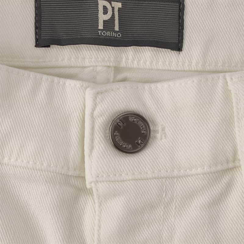 PT TORINO DENIM PT TORINO DENIM＜ピーティー トリノ デニム＞ デニムパンツ"SWING" WHITE