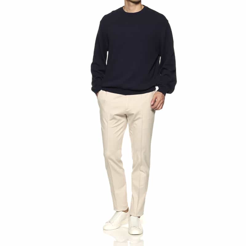 GIABSARCHIVIO GIABSARCHIVIO＜ジャブスアルキヴィオ＞ ストレッチパンツ"MASACCIO" IVORY