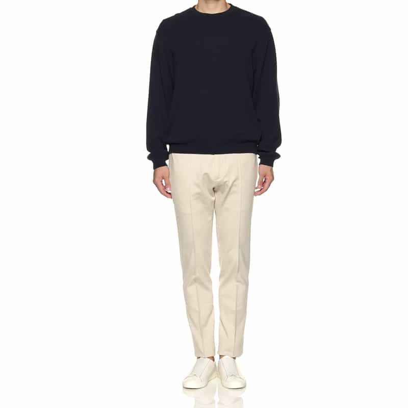 GIABSARCHIVIO GIABSARCHIVIO＜ジャブスアルキヴィオ＞ ストレッチパンツ"MASACCIO" IVORY