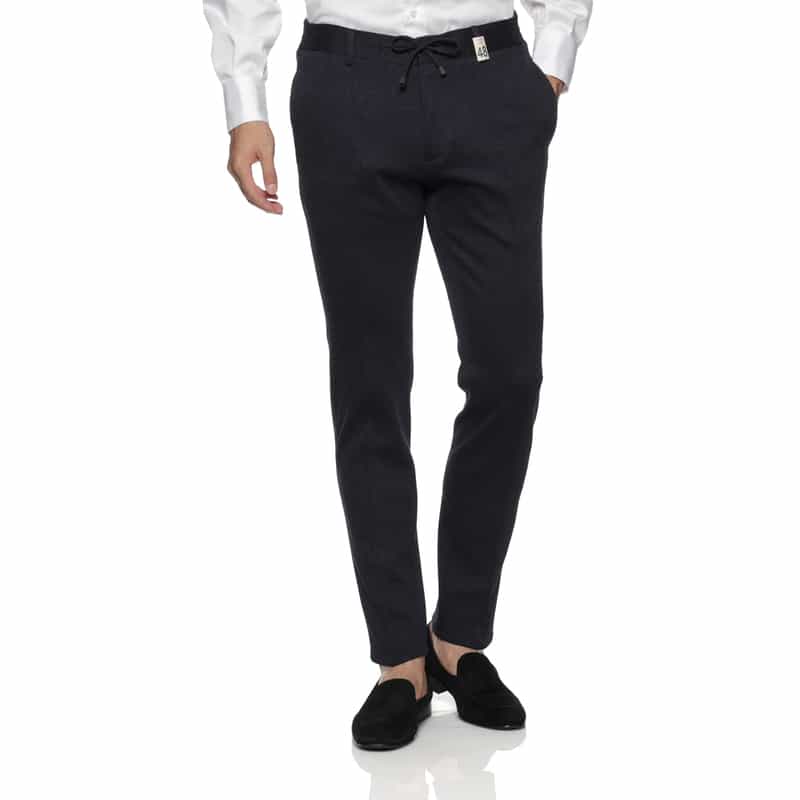 GIABSARCHIVIO GIABSARCHIVIO<ジャブスアルキヴィオ> ストレッチパンツ"MASACCIO" NAVY