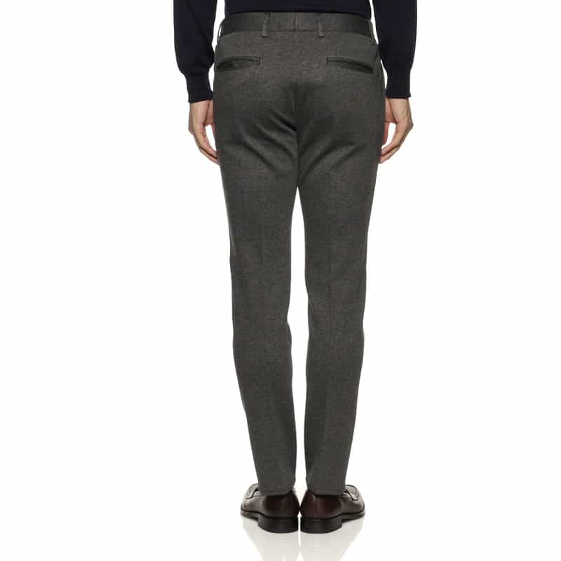 GIABSARCHIVIO GIABSARCHIVIO<ジャブスアルキヴィオ> ストレッチパンツ"MASACCIO" DARK GRAY