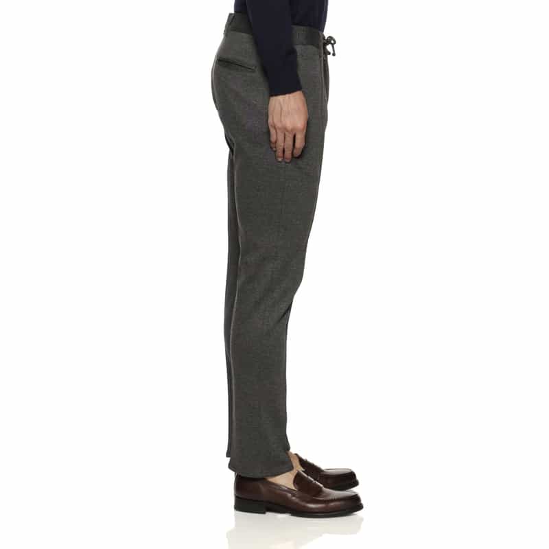 GIABSARCHIVIO GIABSARCHIVIO<ジャブスアルキヴィオ> ストレッチパンツ"MASACCIO" DARK GRAY