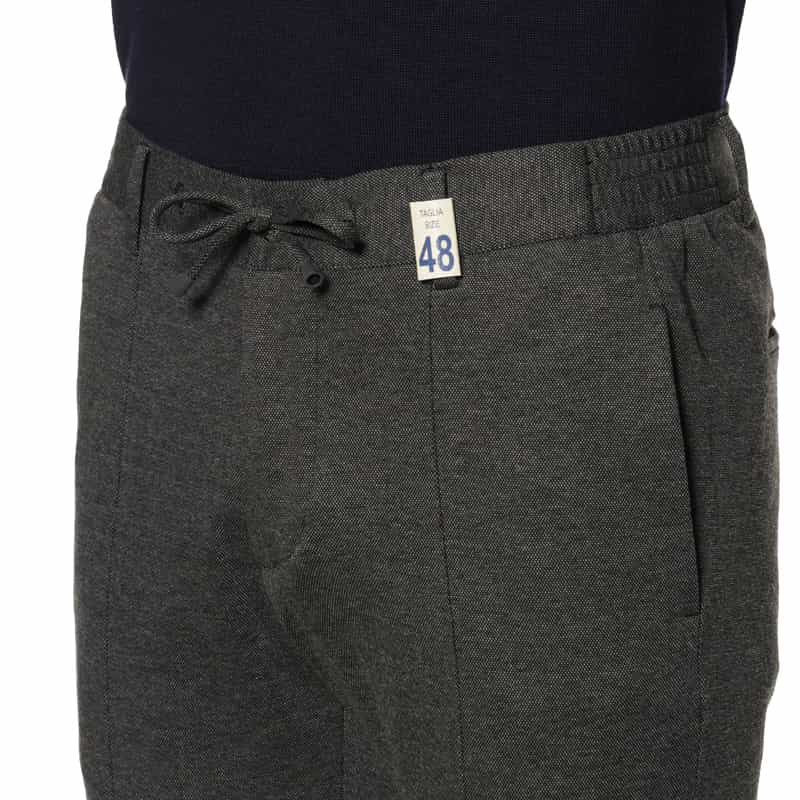 GIABSARCHIVIO GIABSARCHIVIO<ジャブスアルキヴィオ> ストレッチパンツ"MASACCIO" DARK GRAY