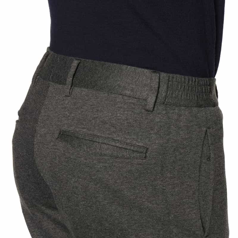 GIABSARCHIVIO GIABSARCHIVIO<ジャブスアルキヴィオ> ストレッチパンツ"MASACCIO" DARK GRAY